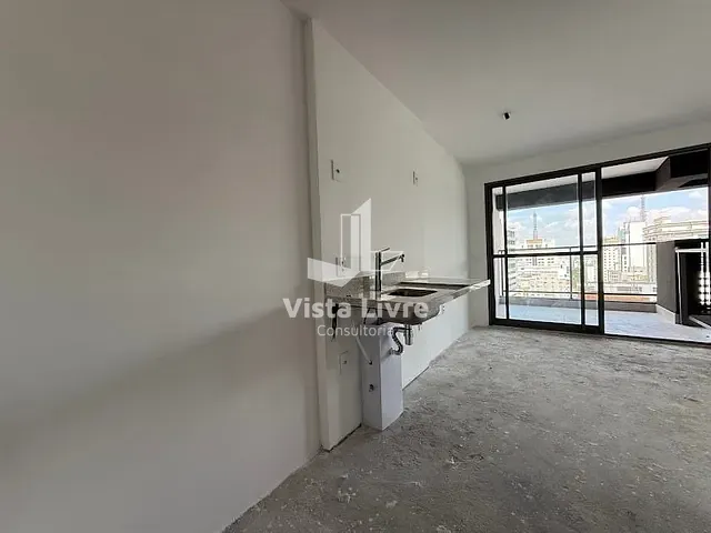 Apartamento com 31m² 1 quarto e 1 banheiro, à venda, no bairro Higienópolis em São Paulo