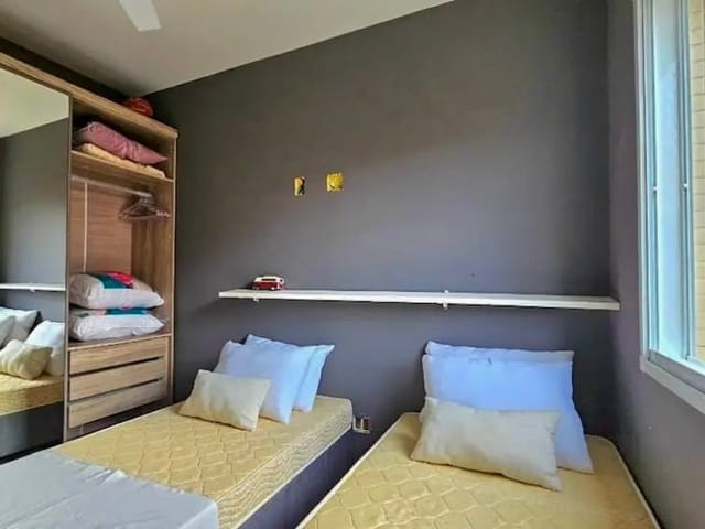 Apartamento 2 quartos e 2 banheiros, para alugar, no bairro Costa do Sol em Bertioga