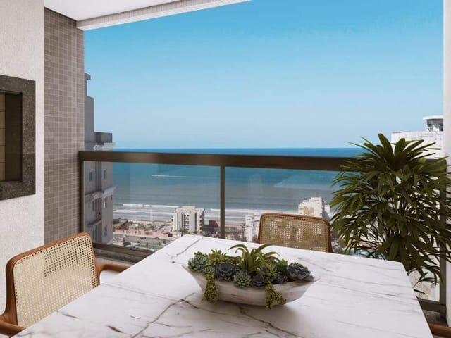 Apartamento com 66m² 2 quartos e 3 banheiros, à venda, no bairro Morretes em Itapema