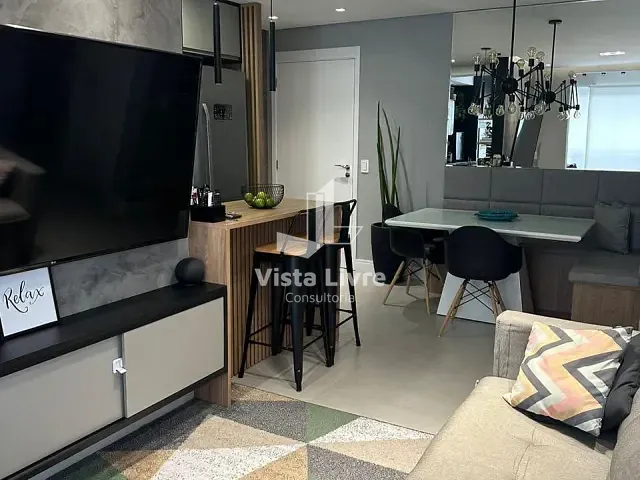 Apartamento com 62m² 2 quartos e 3 banheiros, à venda, no bairro Barra Funda em São Paulo