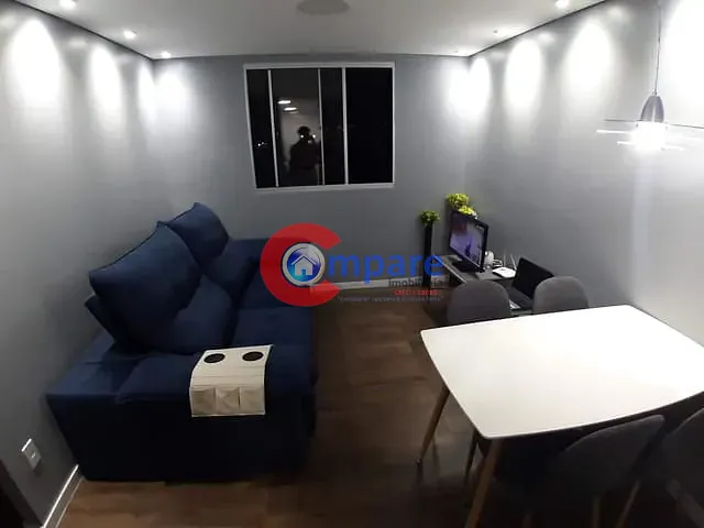 Apartamento com 39m² 2 quartos e 1 banheiro, à venda, no bairro Vila Nova Bonsucesso em Guarulhos