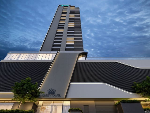 Apartamento com 124m² 3 quartos e 4 banheiros, à venda, no bairro Meia Praia em Itapema