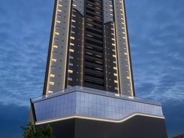 Apartamento com 124m² 3 quartos e 4 banheiros, à venda, no bairro Meia Praia em Itapema