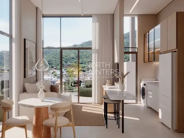 Cobertura / Penthouse com 52m² 2 quartos e 1 banheiro, à venda, no bairro Cachoeira do Bom Jesus em Florianópolis