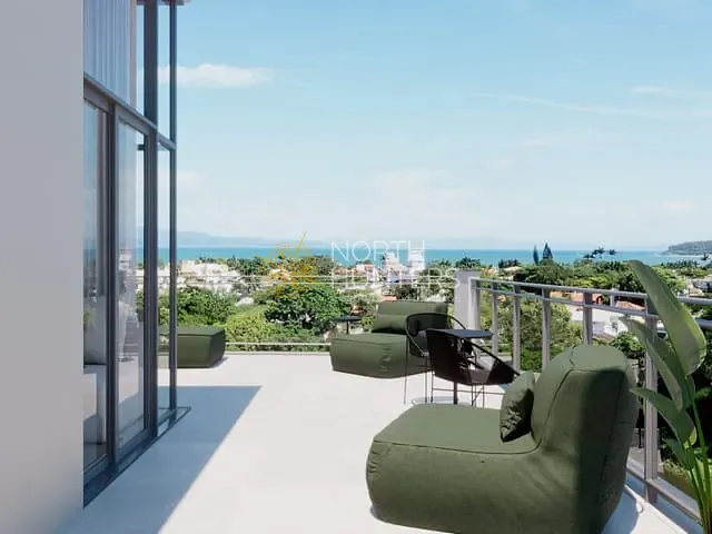 Cobertura / Penthouse com 52m² 2 quartos e 1 banheiro, à venda, no bairro Cachoeira do Bom Jesus em Florianópolis