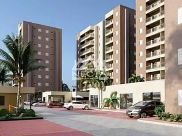 Apartamento com 56m² 2 quartos e 1 banheiro, à venda, no bairro Loteamento Vila Indaiá em Caraguatatuba