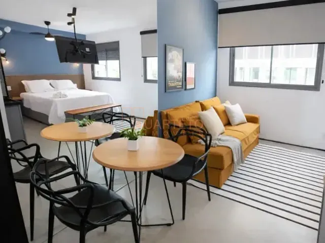 Apartamento 1 quarto e 1 banheiro, para alugar, no bairro Pinheiros em São Paulo