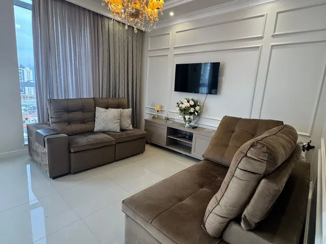 Apartamento com 140m² 2 quartos e 3 banheiros, à venda, no bairro meia praia em Itapema