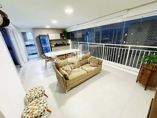 Apartamento com 136m² 3 quartos e 3 banheiros, à venda, no bairro Vila Anastácio em São Paulo