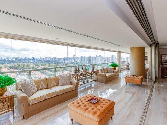 Apartamento com 485m² 3 quartos e 7 banheiros, à venda, no bairro Campo Belo em São Paulo