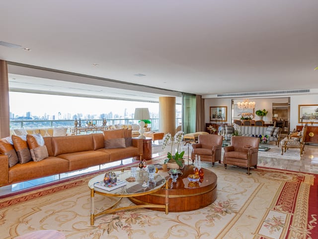 Apartamento com 485m² 3 quartos e 7 banheiros, à venda, no bairro Campo Belo em São Paulo