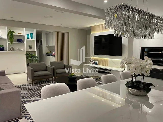 Apartamento com 134m² 3 quartos e 4 banheiros, à venda, no bairro Vila Anastácio em São Paulo