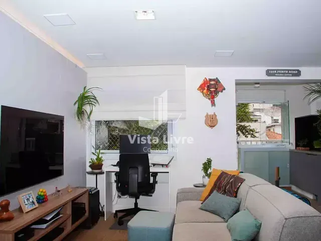 Apartamento com 69m² 1 quarto e 2 banheiros, à venda, no bairro Vila Anglo Brasileira em São Paulo