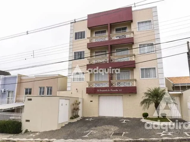 Apartamento com 76m² 2 quartos e 1 banheiro, à venda, no bairro Jardim Carvalho em Ponta Grossa