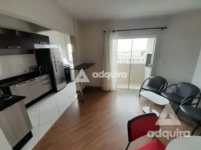 Apartamento com 76m² 2 quartos e 1 banheiro, à venda, no bairro Jardim Carvalho em Ponta Grossa