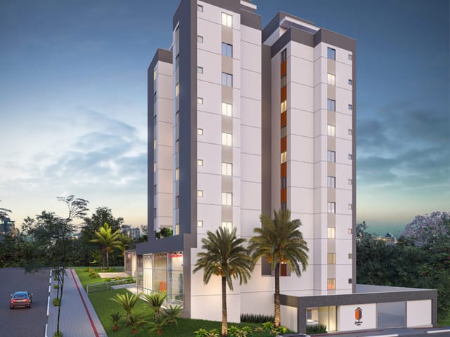 Apartamento com 480m² 2 quartos e 2 banheiros, à venda, no bairro Santa Branca em Belo Horizonte