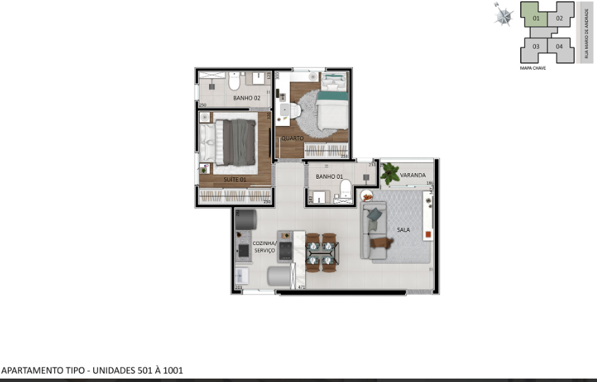 Apartamento com 2 quartos, 2 banhos, 2 vagas, 1 suíte, 1 varanda, 1 sala, alto padrão de acabamento, à venda, Santa Branca, Belo Horizonte, MG _ Perto da Lagoa miniatura 30