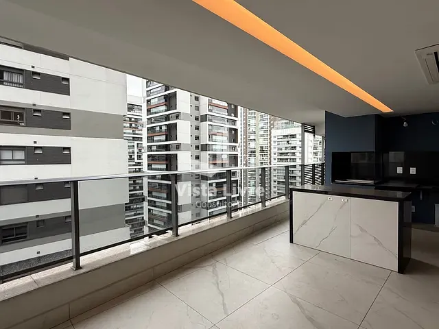 Apartamento com 131m² 3 quartos e 4 banheiros, à venda, no bairro Cidade Monções em São Paulo