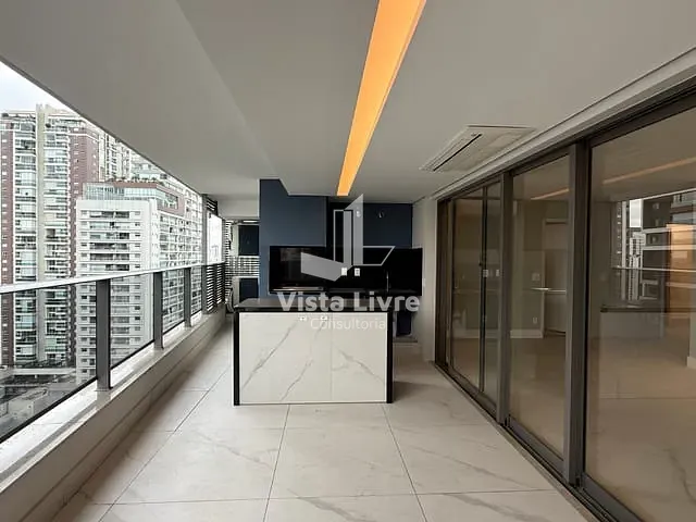 Apartamento com 131m² 3 quartos e 4 banheiros, à venda, no bairro Cidade Monções em São Paulo
