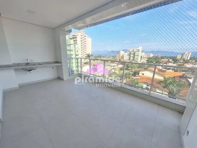 Apartamento com 130m² 3 quartos e 3 banheiros, à venda, no bairro Parque Balneário Poiares em Caraguatatuba