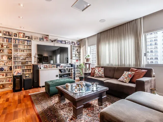 Apartamento com 128m² 3 quartos e 2 banheiros, à venda, no bairro Jardim Paulista em São Paulo