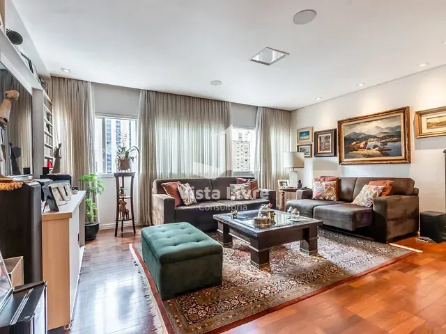 Apartamento com 128m² 3 quartos e 2 banheiros, à venda, no bairro Jardim Paulista em São Paulo
