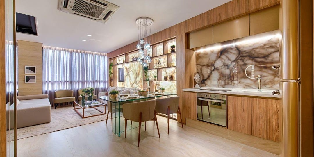 Sala , com alto padrão de acabamento, conforto e segurança,  portaria 24 horas, à venda, Santo Agostinho, Belo Horizonte, MG miniatura 7