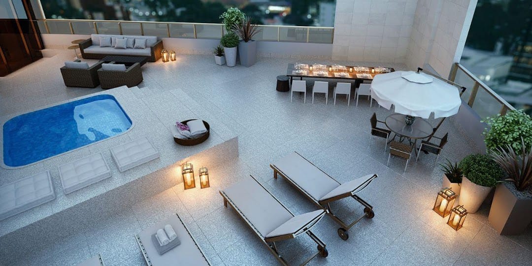 Sala , com alto padrão de acabamento, conforto e segurança,  portaria 24 horas, à venda, Santo Agostinho, Belo Horizonte, MG miniatura 4