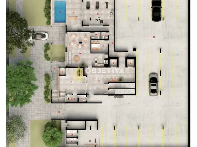 Apartamento 1 quarto e 1 banheiro, à venda, no bairro Petrópolis em Porto Alegre
