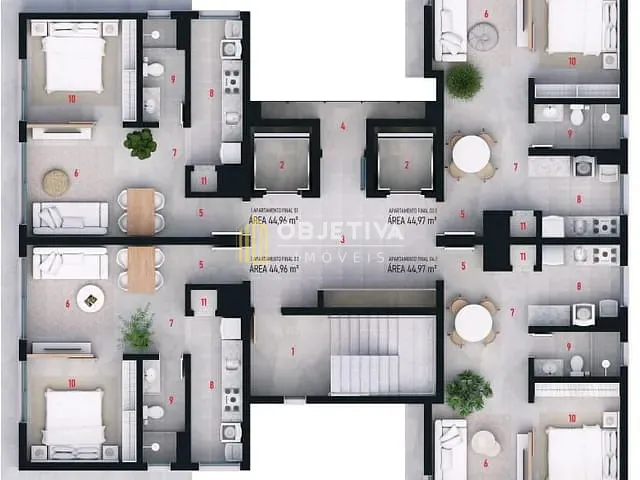Apartamento 1 quarto e 1 banheiro, à venda, no bairro Petrópolis em Porto Alegre