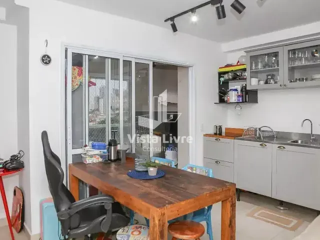 Apartamento com 51m² 1 quarto e 1 banheiro, à venda, no bairro Vila Hamburguesa em São Paulo