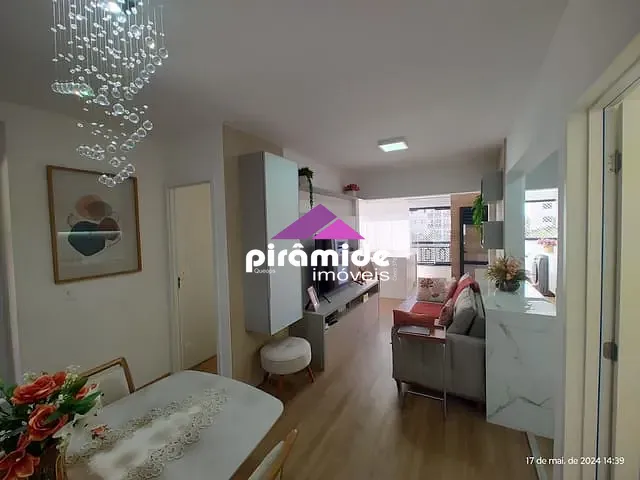 Apartamento com 92m² 3 quartos e 2 banheiros, à venda, no bairro Vila Adyana em São José dos Campos