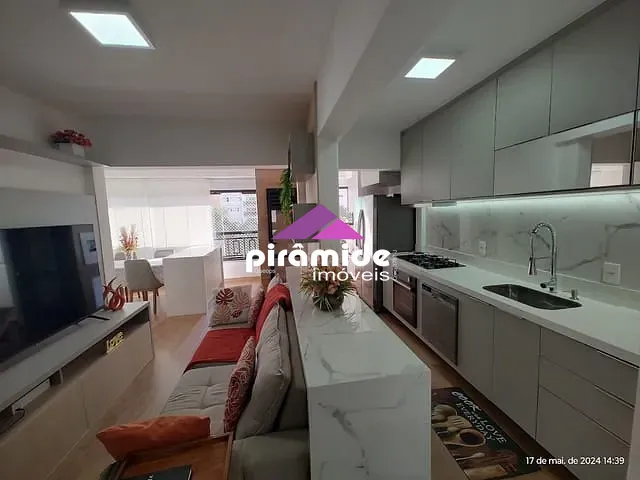 Apartamento com 92m² 3 quartos e 2 banheiros, à venda, no bairro Vila Adyana em São José dos Campos