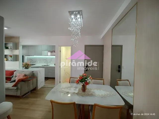 Apartamento com 92m² 3 quartos e 2 banheiros, à venda, no bairro Vila Adyana em São José dos Campos