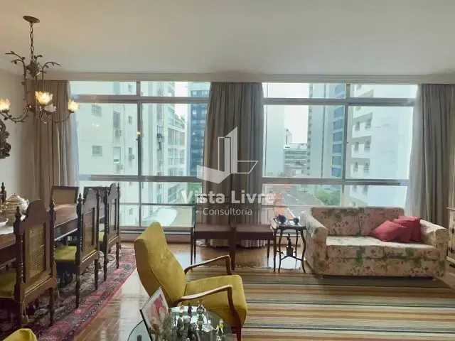Apartamento com 173m² 3 quartos e 3 banheiros, à venda, no bairro Jardim Paulista em São Paulo