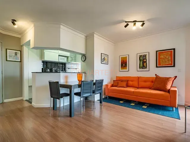 Apartamento 1 quarto e 2 banheiros, para alugar, no bairro Pinheiros em São Paulo