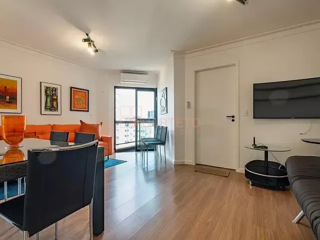Apartamento 1 quarto e 2 banheiros, para alugar, no bairro Pinheiros em São Paulo