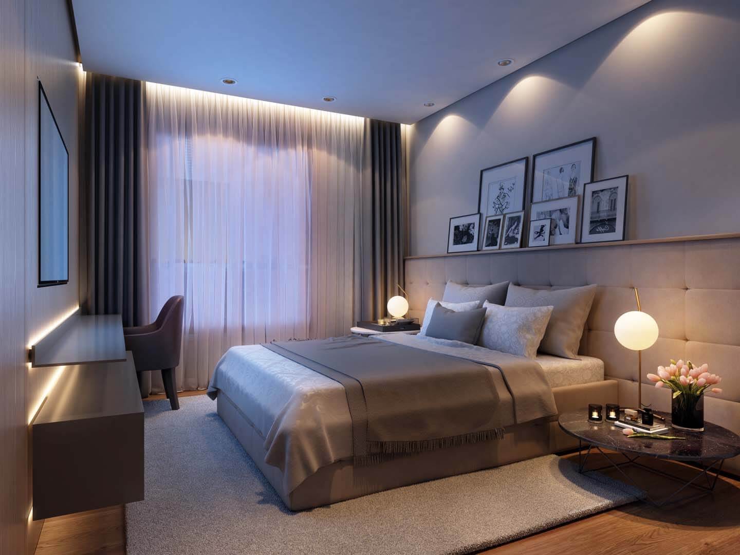 Apartamento de 4 quartos, 4 banhos, 3 vagas, 2 suítes, 1 varanda, 1 sala, lazer completo, à venda, Santo Antônio, Belo Horizonte, MG - Luxo demais. miniatura 44