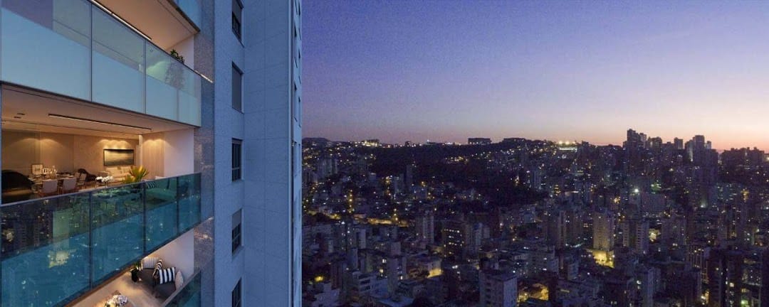 Apartamento de 4 quartos, 4 banhos, 3 vagas, 2 suítes, 1 varanda, 1 sala, lazer completo, à venda, Santo Antônio, Belo Horizonte, MG - Luxo demais. miniatura 8