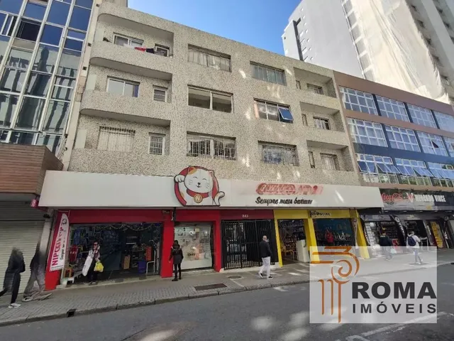 Apartamento 3 quartos e 2 banheiros, à venda, no bairro Centro em Curitiba