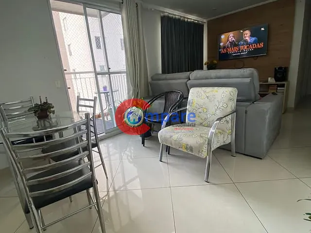 Apartamento com 68m² 3 quartos e 1 banheiro, à venda, no bairro Vila das Bandeiras em Guarulhos