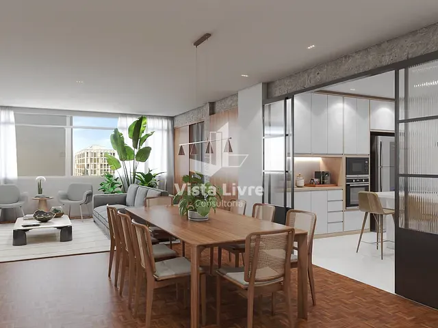 Apartamento com 213m² 3 quartos e 4 banheiros, à venda, no bairro Cerqueira César em São Paulo