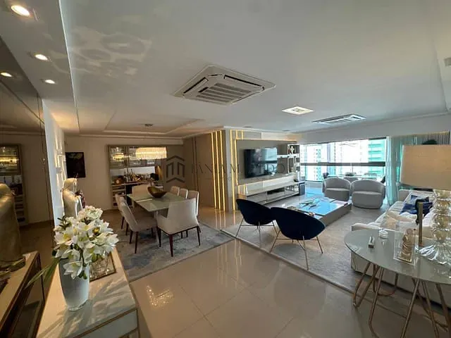 Apartamento 4 quartos e 5 banheiros, à venda, no bairro Boa Viagem em Recife