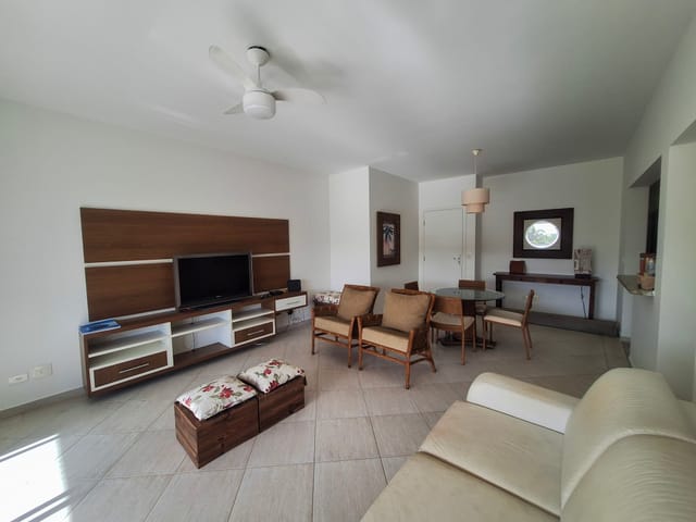 Apartamento 3 quartos e 2 banheiros, para alugar, no bairro Riviera em Bertioga