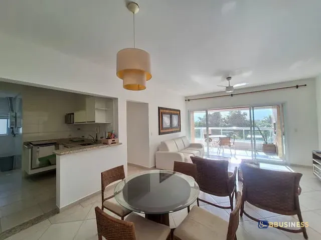 Apartamento 3 quartos e 2 banheiros, para alugar, no bairro Riviera em Bertioga