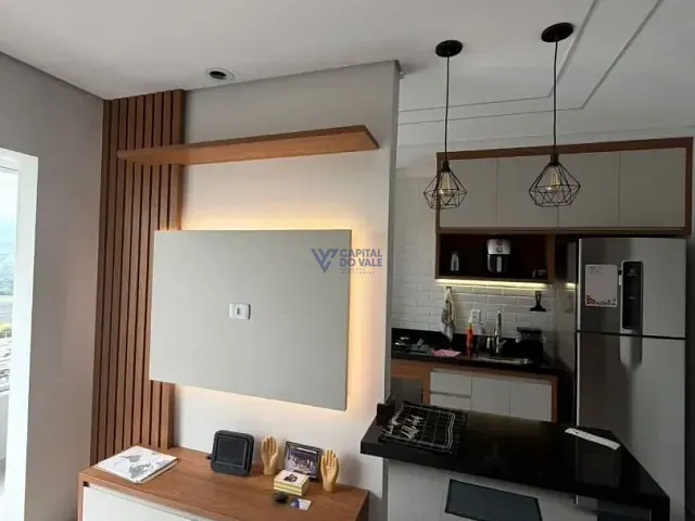 Apartamento 2 quartos e 1 banheiro, à venda, no bairro Condomínio Residencial Colinas do Paratehy em São José dos Campos