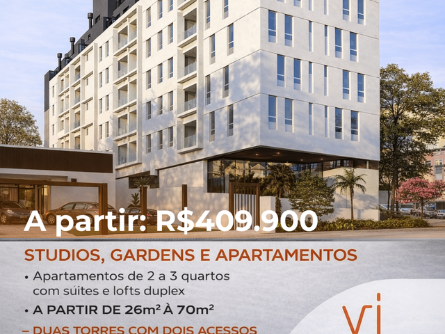 Apartamento 1 quarto e 1 banheiro, à venda, no bairro Alto da Rua XV em Curitiba