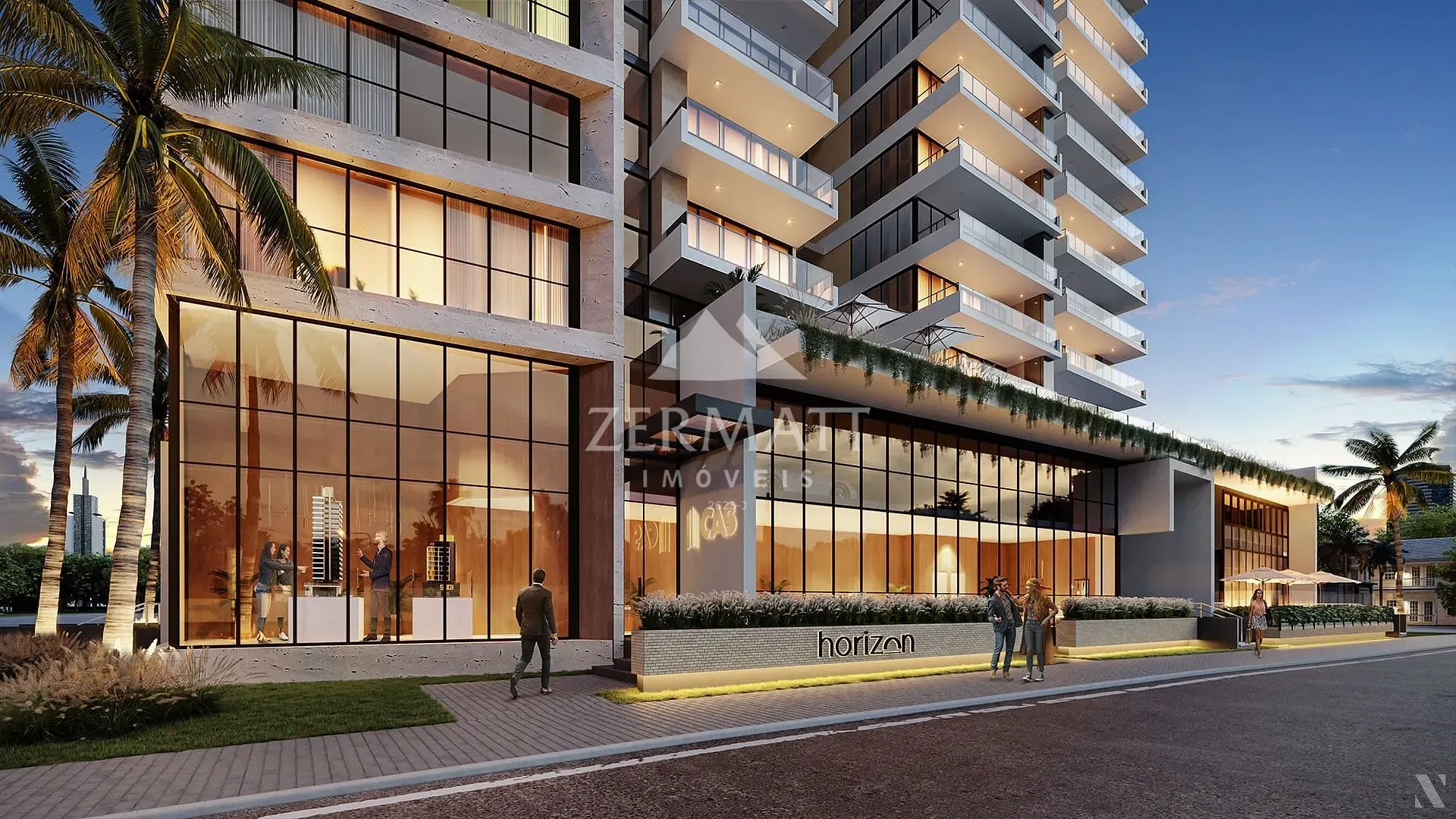 VISTA PERMANENTE PARA O MAR - APARTAMENTO C/ 3 SUÍTES - foto 1