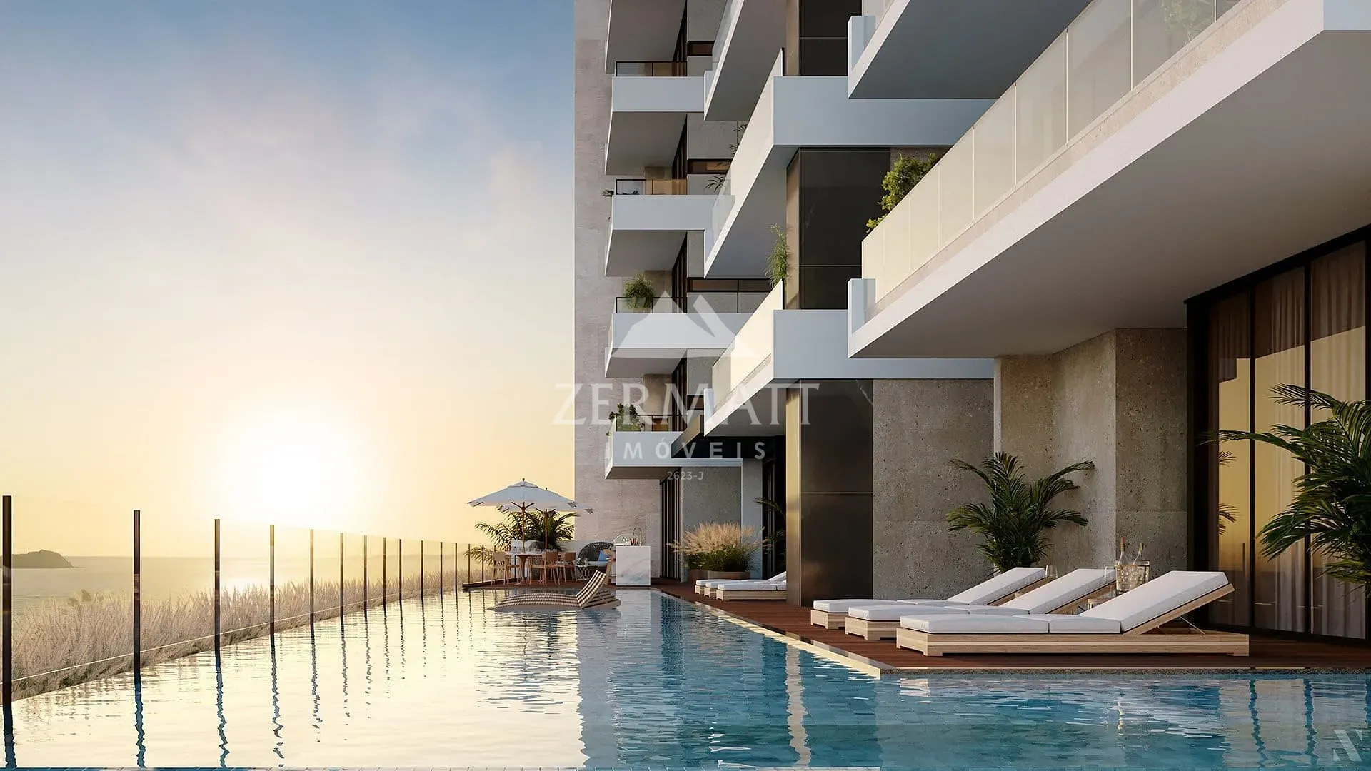 VISTA PERMANENTE PARA O MAR - APARTAMENTO C/ 3 SUÍTES — foto 2