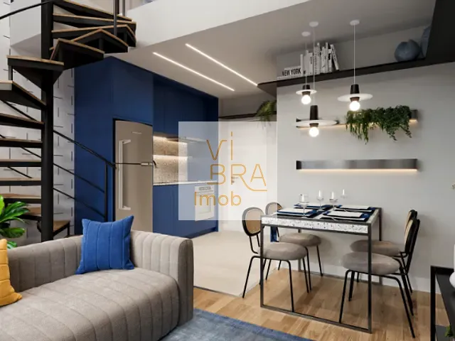 Apartamento 1 quarto e 1 banheiro, à venda, no bairro Tingui em Curitiba